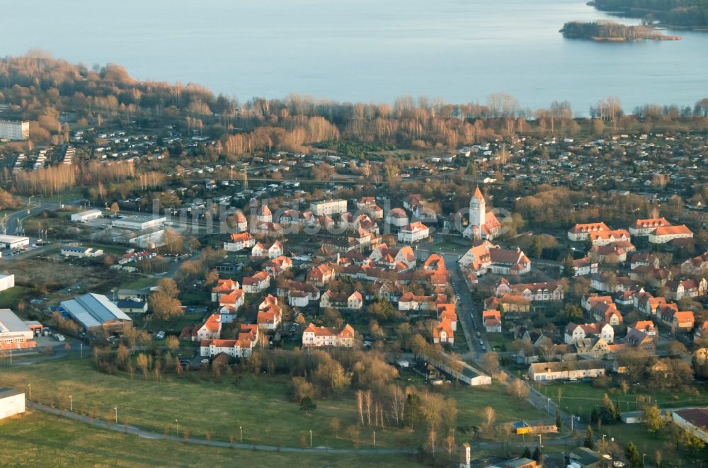 Luftbild Senftenberg - Gartenstadt Marga in Senftenberg Brieske im Bundesland Brandenburg