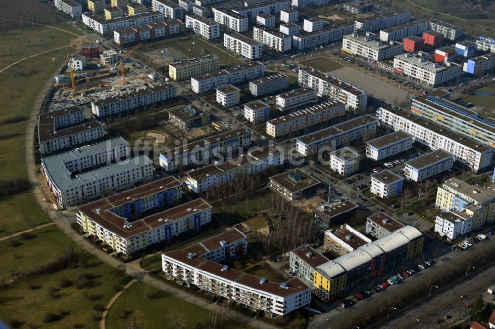 Berlin-Rudow aus der Vogelperspektive: Gartenstadt Rudow in Berlin 