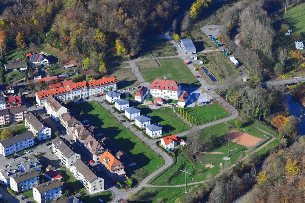 Hausen im Wiesental von oben Gebäude und Außenanlagen