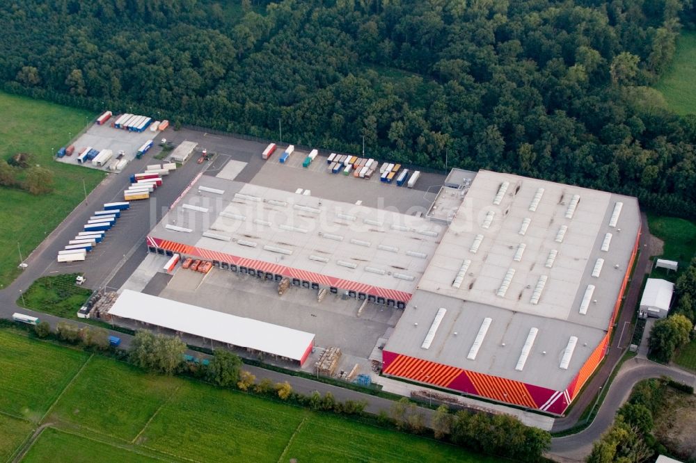 Bornheim Aus Der Vogelperspektive Gebaude Des Baumarktes Der Hornbach Zentrale Im Ortsteil Industriegebiet Bornheim In Bornheim