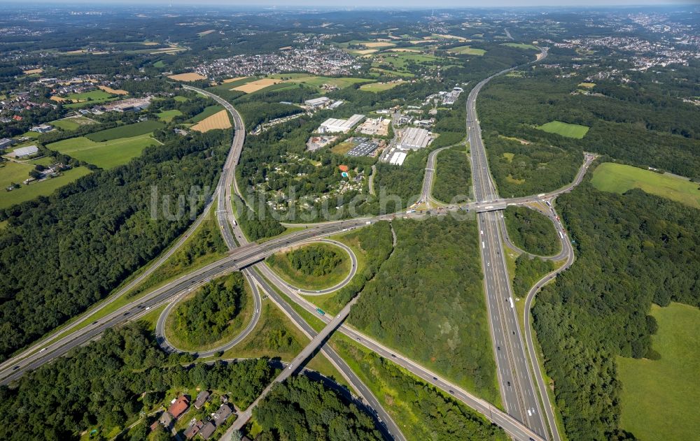 Luftbild Wuppertal Gebäude des Einrichtungshaus