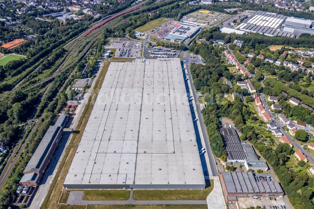 Luftaufnahme Bochum Gebaudekomplex Und Gelande Des Logistikzentrums Der Opel Group Warehousing Gmbh In Bochum Im Bundesland