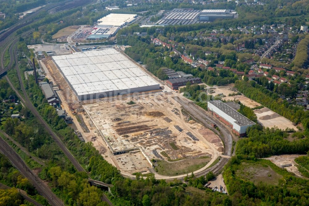 Luftaufnahme Bochum Gebaudekomplex Und Gelande Des Logistikzentrums Und Opel Warenverteilzentrum In Bochum Im Bundesland Nordrhein Westfalen