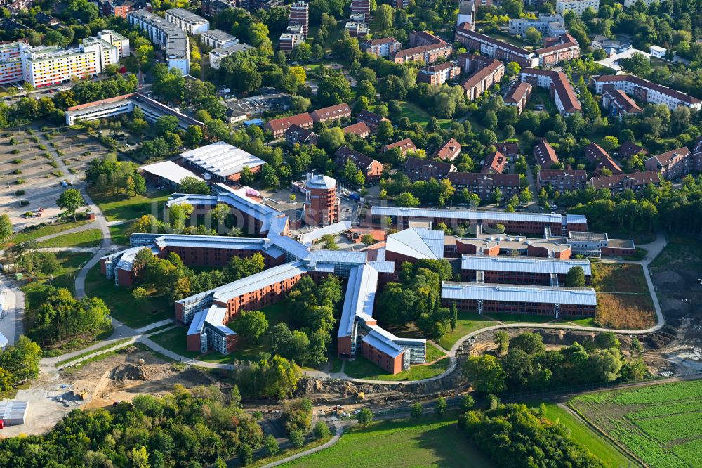 Luftaufnahme Münster - Gebäudekomplex Der Hochschule Hochschule Des ...