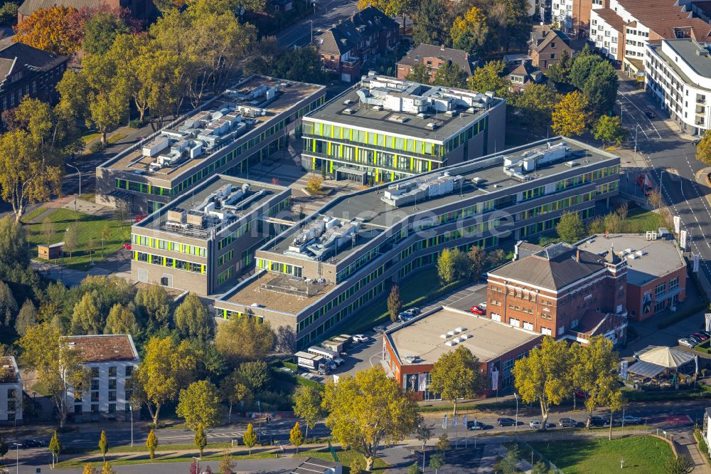 Kamp-Lintfort Von Oben - Gebäudekomplex Der Hochschule Hochschule Rhein ...