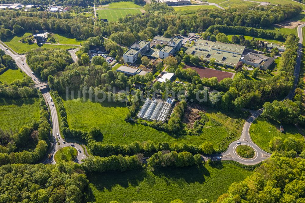 Luftbild Wetter (Ruhr) - Gebaudekomplex des Berufsbildungswerk Volmarstein der ev. Stiftung Volmarstein in Wetter im Bundesland Nordrhein-Westfalen