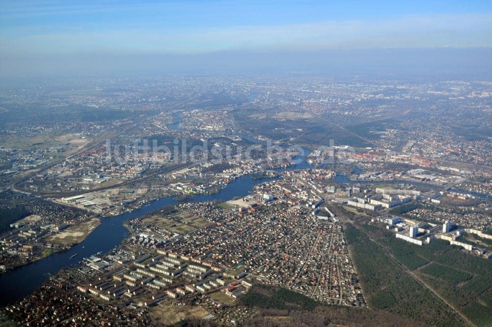 Berlin aus der Vogelperspektive: Gebiet Wendenschloß im Bezirk Treptow-Köpenick in Berlin