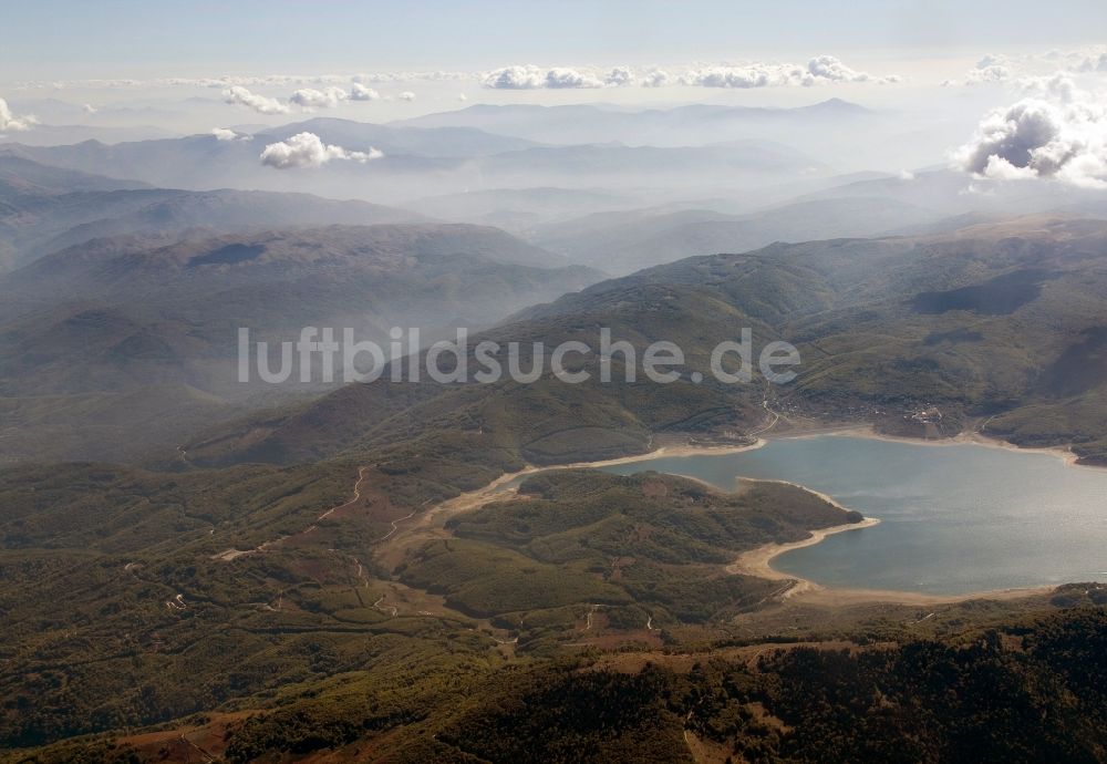 Luftbild Tetovo - Gebirgszug der Sar Planina in Mazedonien