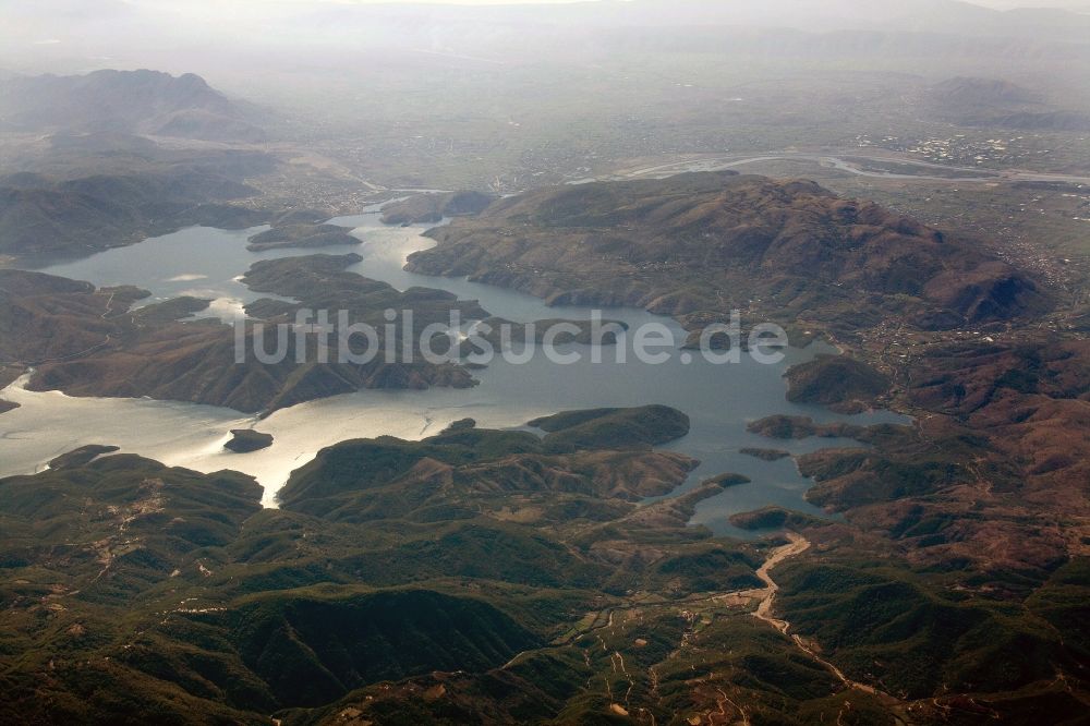 Luftaufnahme Tetovo - Gebirgszug der Sar Planina in Mazedonien