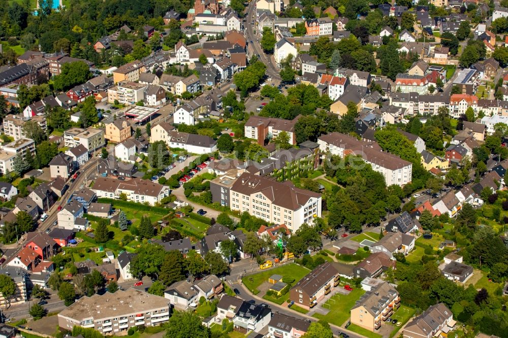 Luftbild Bochum - Gebäude des Altersheim - Seniorenresidenz der Augusta Ambulante Dienste gGmbH in Bochum im Bundesland Nordrhein-Westfalen