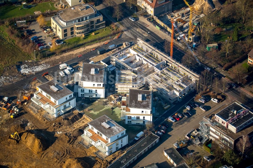 Hamm aus der Vogelperspektive: Gebäude des Altersheim - Seniorenresidenz der an der Marker Allee in Hamm im Bundesland Nordrhein-Westfalen