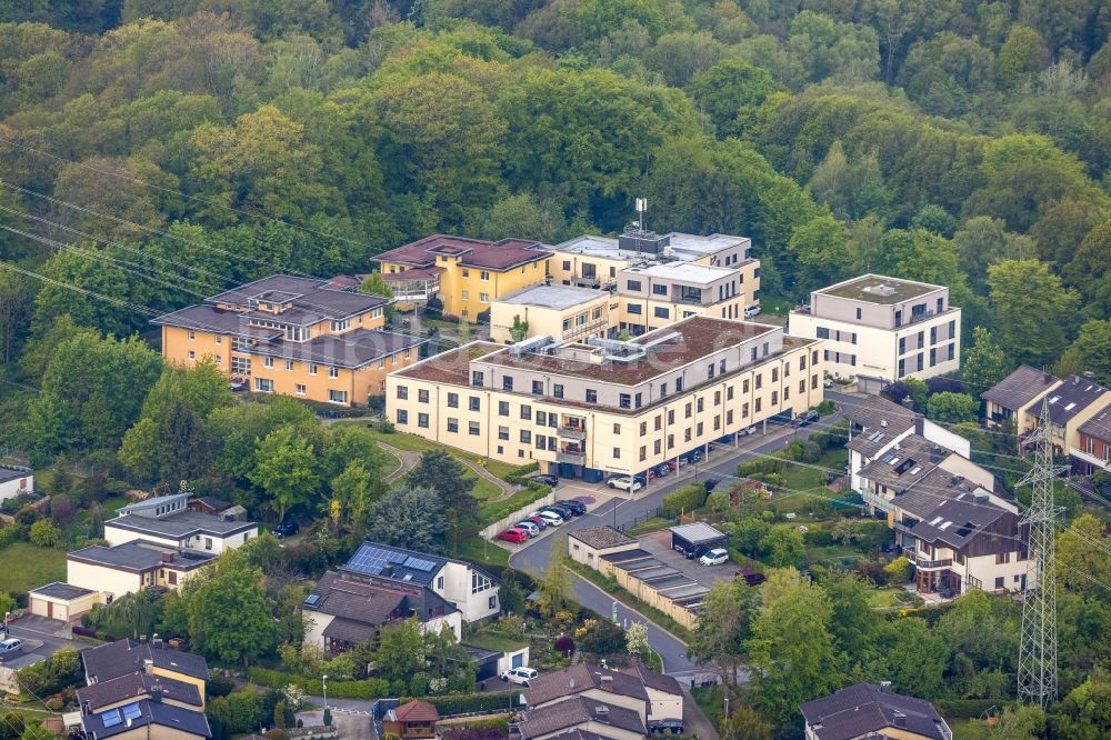 Luftbild Herdecke - Gebäude des Altersheim - Seniorenresidenz an der Parkanlage Nacken am Millöckerweg in Herdecke im Bundesland Nordrhein-Westfalen, Deutschland