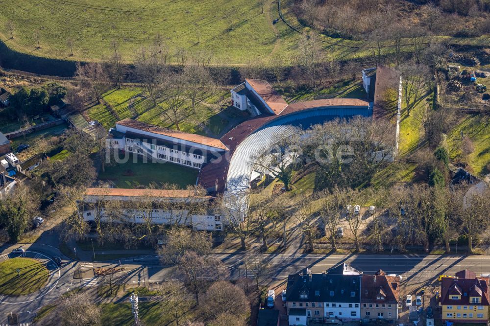 Ickern von oben - Gebäude des Altersheim - Seniorenresidenz Seniorenzentrum Ickern in Ickern im Bundesland Nordrhein-Westfalen, Deutschland