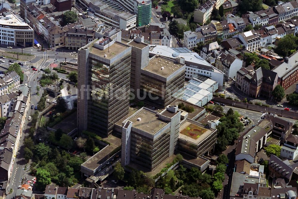 Luftbild Bonn - Gebäude des Bonner Stadthaus , dem Rathaus in Bonn Nordrhein-Westfalen