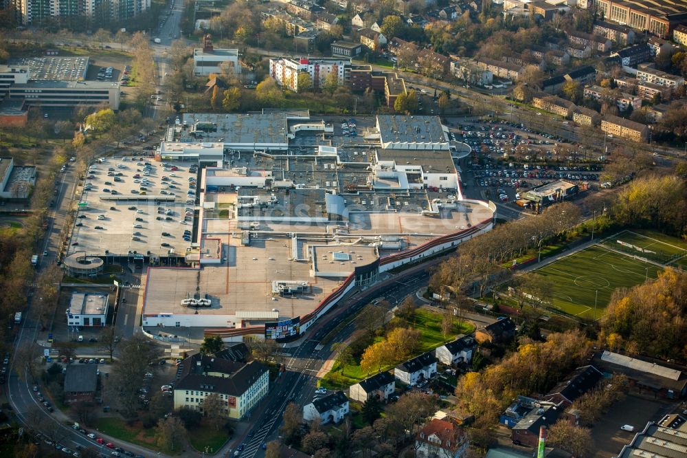 Oberhausen aus der Vogelperspektive: Gebäude des Einkaufszentrum Bero in Oberhausen im Bundesland Nordrhein-Westfalen