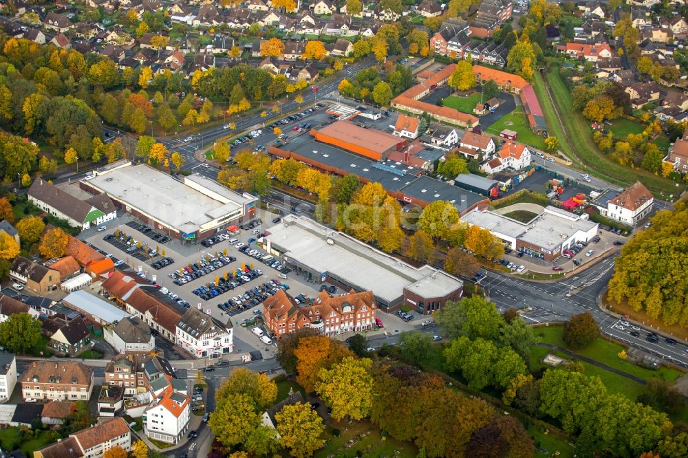 Luftbild Hamm - Gebäude des Einkaufszentrum Combi in Hamm im Bundesland Nordrhein-Westfalen