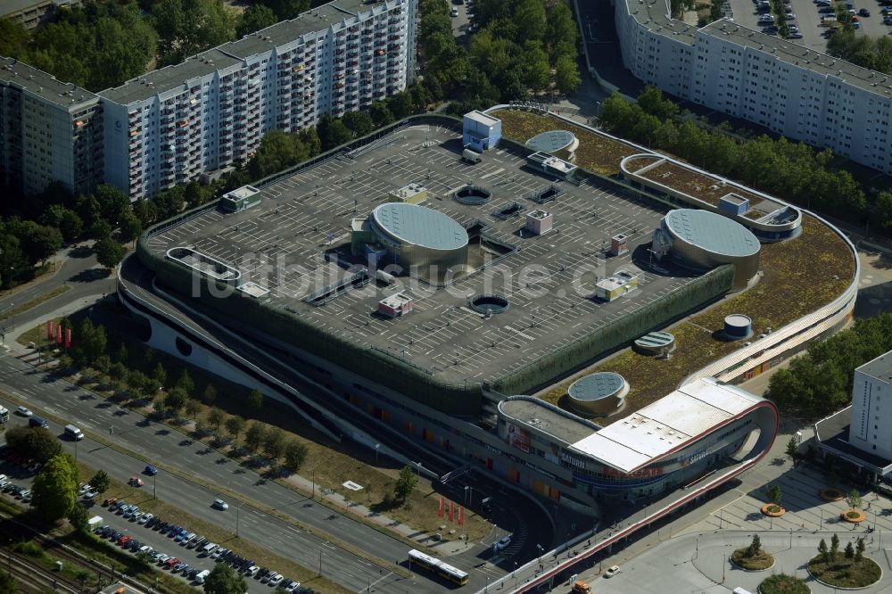 Luftaufnahme Berlin - Gebäude des Einkaufszentrum EASTGATE Berlin in Berlin