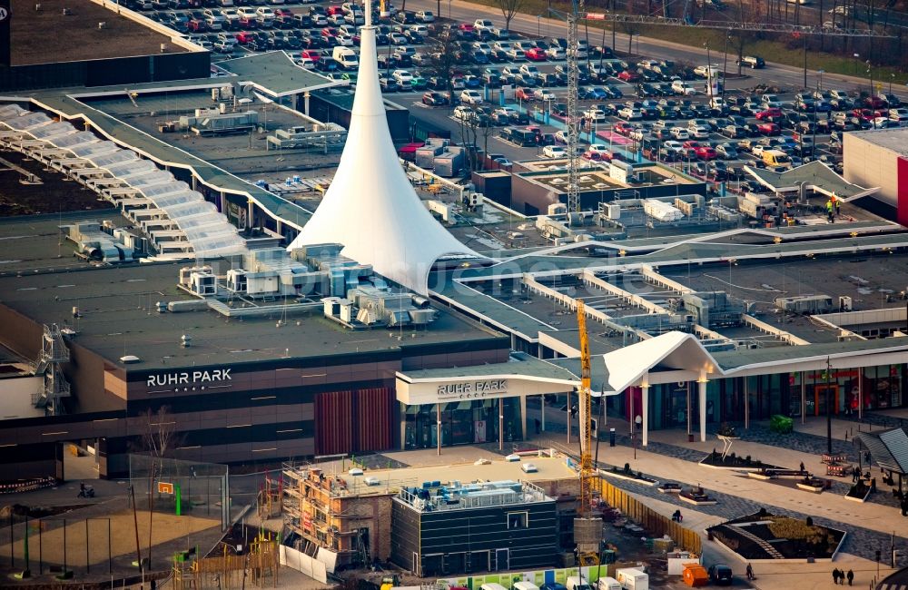 Luftbild Bochum - Gebäude des Einkaufszentrum Ruhr Park in Bochum im Bundesland Nordrhein-Westfalen