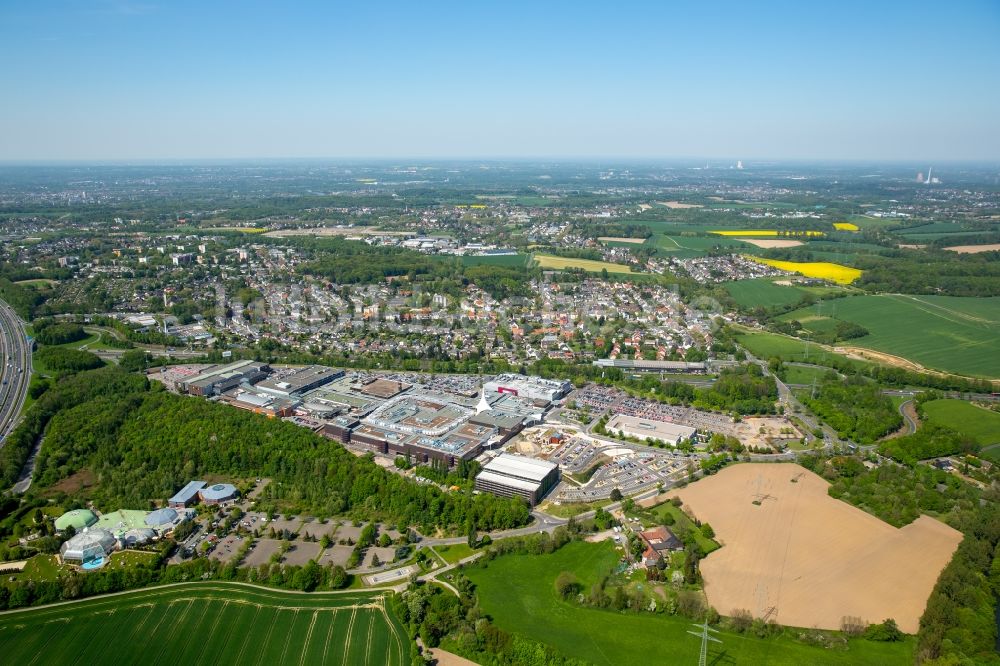 Luftaufnahme Bochum - Gebäude des Einkaufszentrum Ruhr Park in Bochum im Bundesland Nordrhein-Westfalen