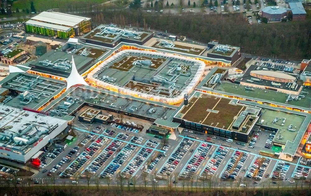 Luftbild Bochum - Gebäude des Einkaufszentrum Ruhr Park in Bochum im Bundesland Nordrhein-Westfalen