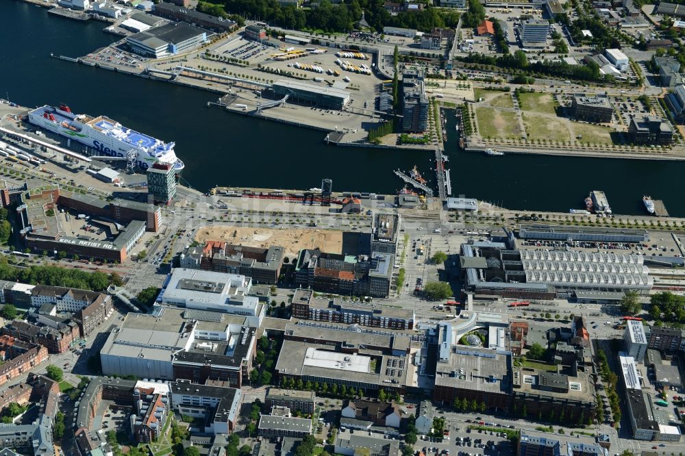 Kiel aus der Vogelperspektive: Gebäude des Einkaufszentrum Sophienhof der ECE in Kiel im Bundesland Schleswig-Holstein