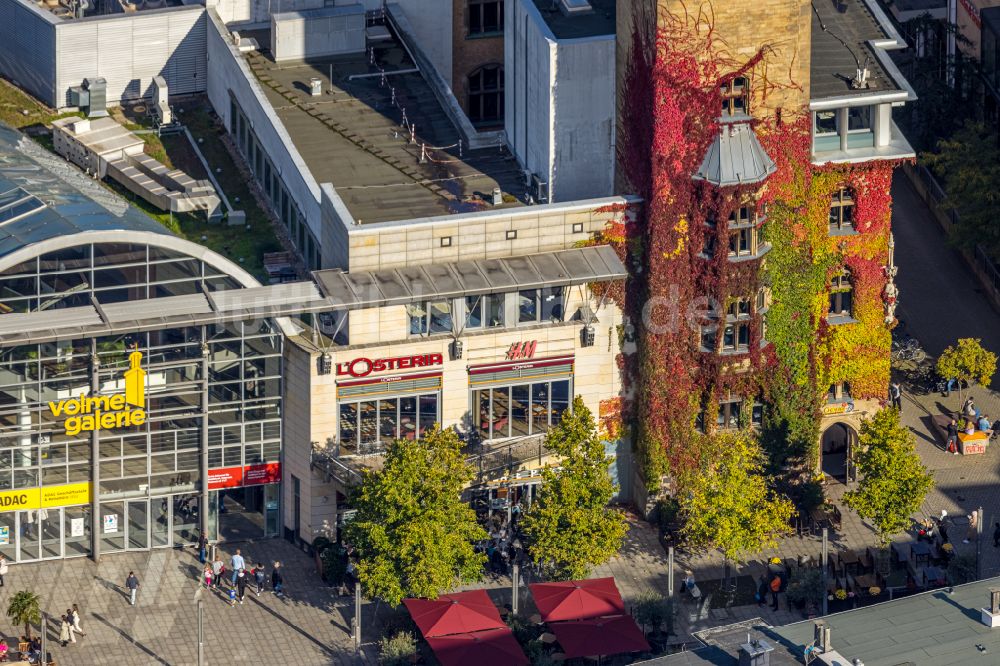 Hagen aus der Vogelperspektive: Gebäude des Einkaufszentrum Volme Galerie GbR Friedrich-Ebert-Platz im Ortsteil Hagen-Mitte in Hagen im Bundesland Nordrhein-Westfalen