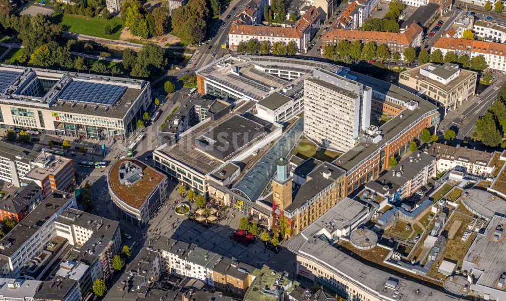 Luftbild Hagen - Gebäude des Einkaufszentrum Volme Galerie GbR Friedrich-Ebert-Platz im Ortsteil Hagen-Mitte in Hagen im Bundesland Nordrhein-Westfalen