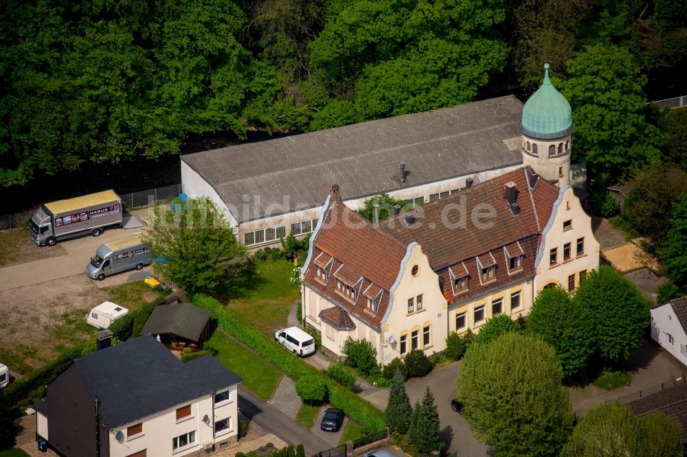 Hagen von oben - Gebäude eines Gemeindehauses in Hagen im Bundesland Nordrhein-Westfalen