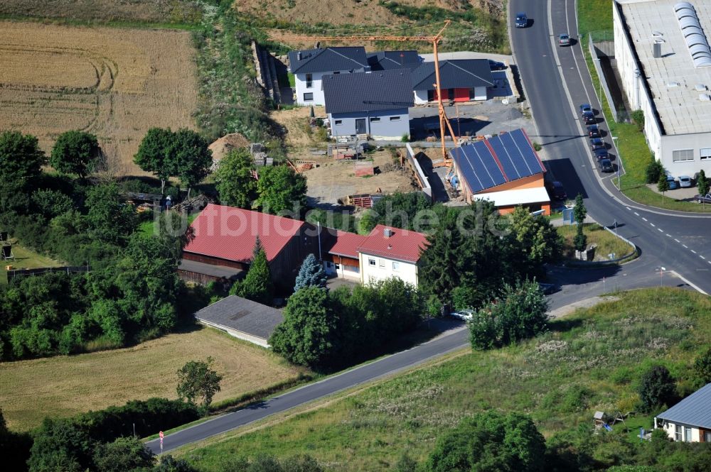 Luftaufnahme Rottendorf - Gebäude Gerhard Launer WFL-GmbH in Rottendorf im Bundesland Bayern