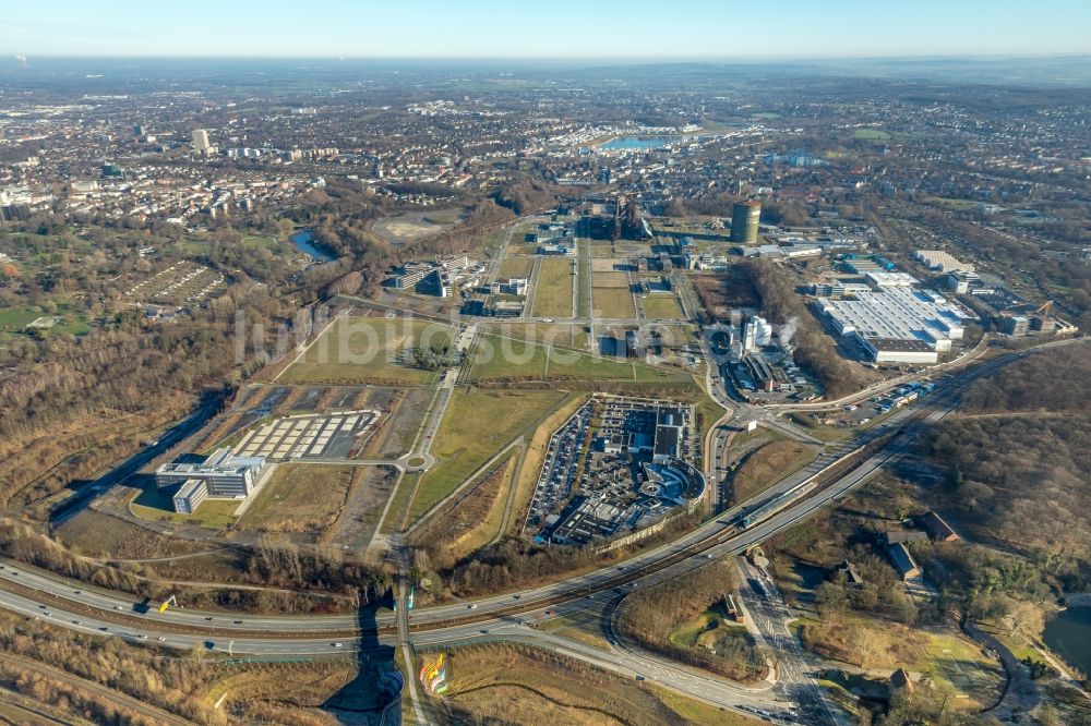 Luftbild Dortmund - Gebäude der Großhandelszentren NORDWEST Handel AG und BMW Niederlassung Dortmund in Dortmund im Bundesland Nordrhein-Westfalen, Deutschland