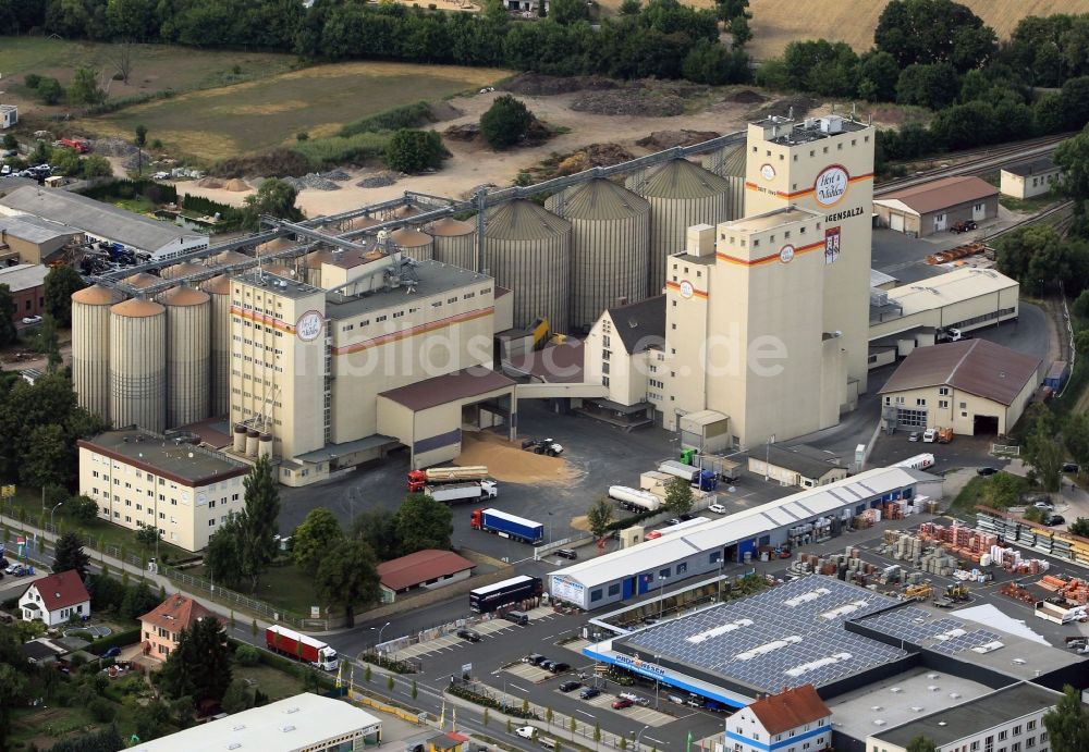 Bad Langensalza aus der Vogelperspektive: Gebäude der Heyl GmbH & Co. KG in Bad Langensalza in Thüringen