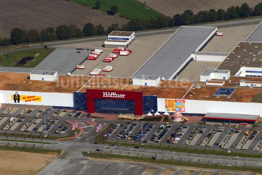 Luftbild Hamburg - Gebäude der Höffner Möbelgesellschaft GmbH & Co. KG