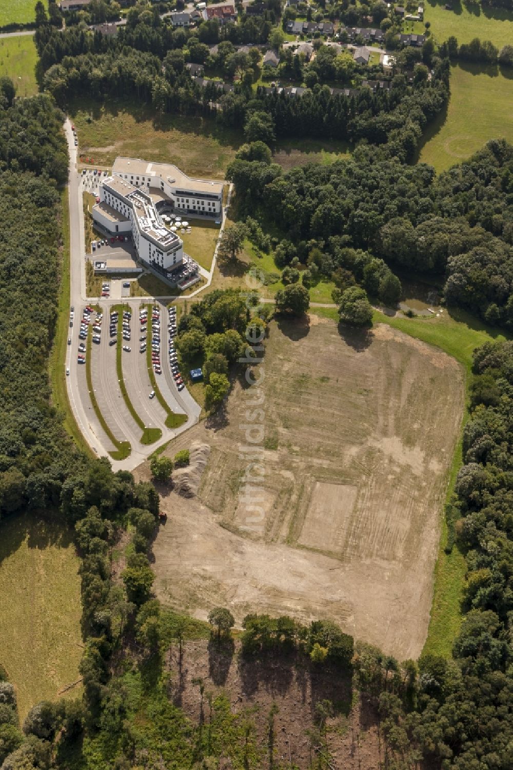 Sprockhoevel von oben - Gebäude des IGM Bildungszentrum Sprockhoevel der Gewerkschaft IG Metall bei Sprockhoevel in Nordrhein-Westfalen NRW