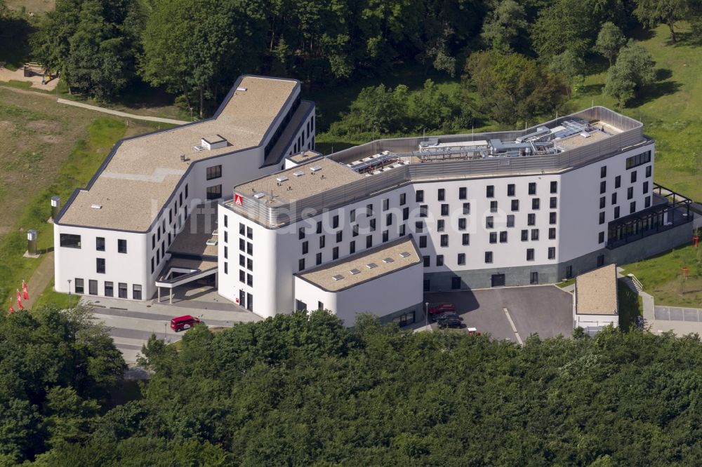 Sprockhoevel von oben - Gebäude des IGM Bildungszentrum Sprockhoevel der Gewerkschaft IG Metall bei Sprockhoevel in Nordrhein-Westfalen NRW