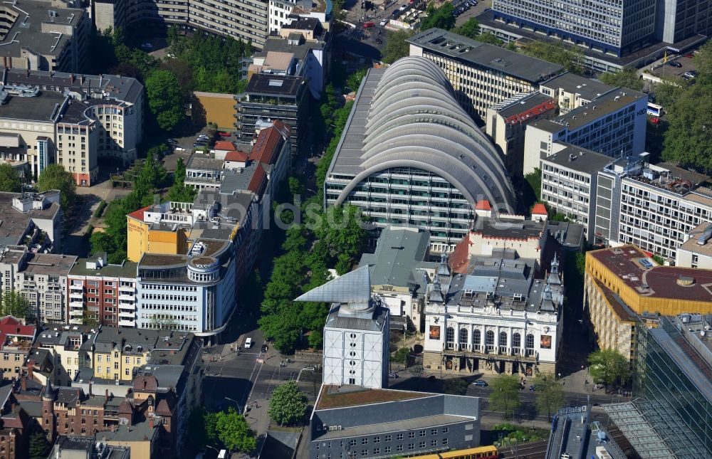 Berlin von oben - Gebäude der Industrie- und Handelskammer IHK an der Fasanenstraße in Berlin