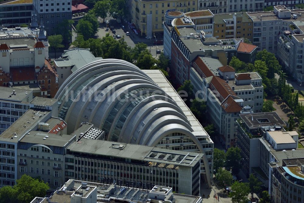 Luftaufnahme Berlin - Gebäude der Industrie- und Handelskammer IHK an der Fasanenstraße in Berlin