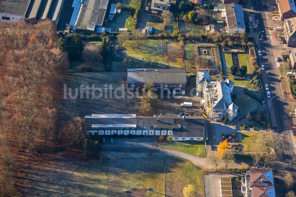 Bottrop aus der Vogelperspektive: Gebäude der Jugendherberge Hauptstraße im Ortsteil Kirchhellen in Bottrop im Bundesland Nordrhein-Westfalen