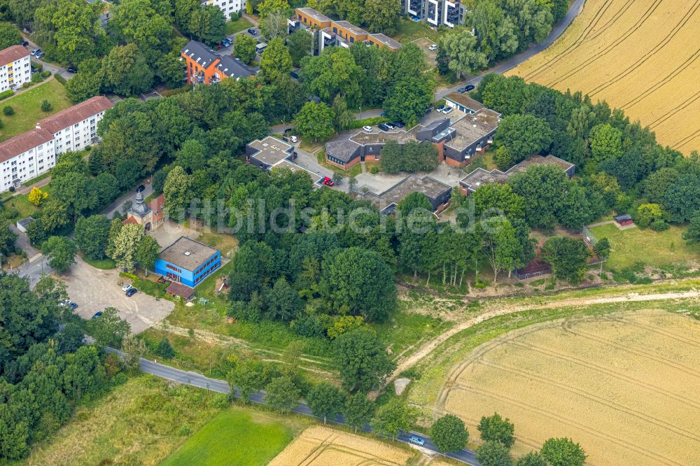 Luftbild Dortmund - Gebäude des Kinder- und Jugendheimes Jugendwohngruppe Brücherhofstraße in Dortmund im Bundesland Nordrhein-Westfalen, Deutschland