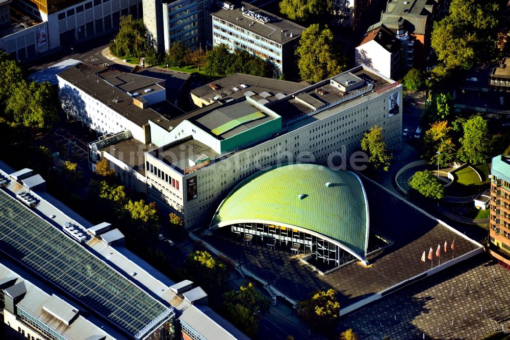 Dortmund aus der Vogelperspektive: Gebäude des Konzerthauses und Theater- Schauspielhauses in Dortmund im Bundesland Nordrhein-Westfalen