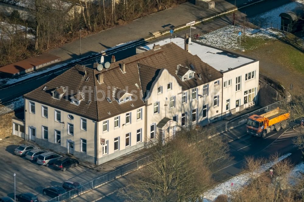 Luftaufnahme Heiligenhaus - Gebäude der Moschee in Heiligenhaus im Bundesland Nordrhein-Westfalen