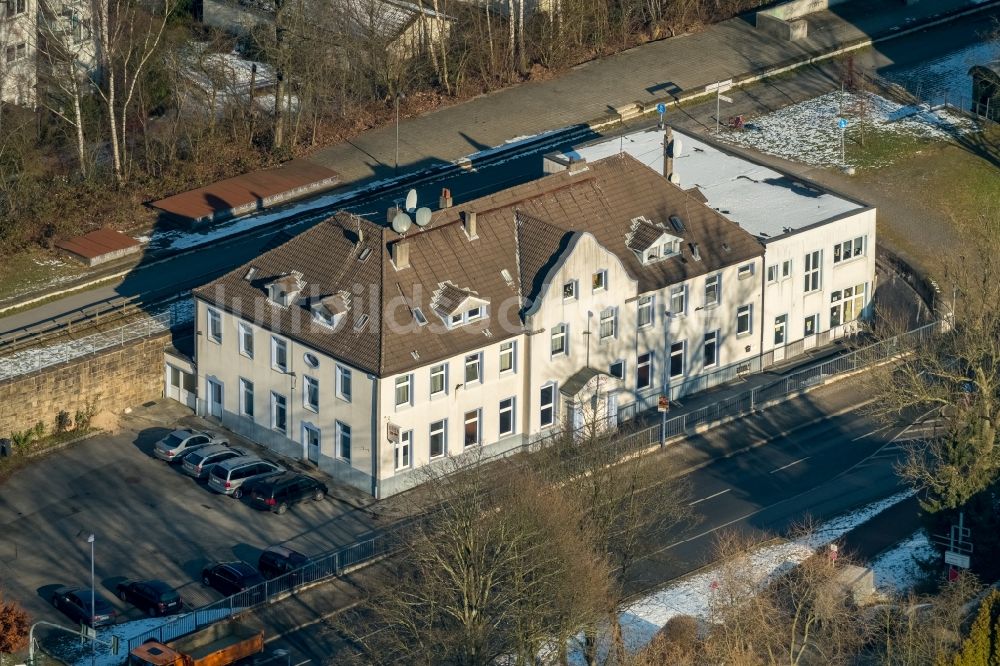 Heiligenhaus von oben - Gebäude der Moschee in Heiligenhaus im Bundesland Nordrhein-Westfalen