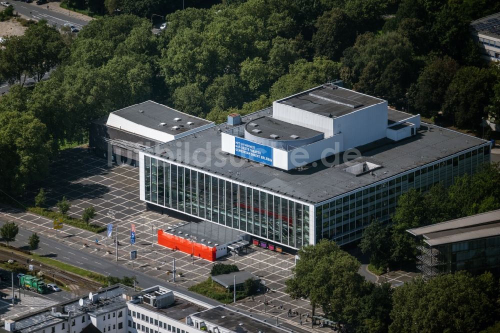 Luftbild Gelsenkirchen - Gebäude des Musiktheater im Revier Gelsenkirchen in Gelsenkirchen im Bundesland Nordrhein-Westfalen