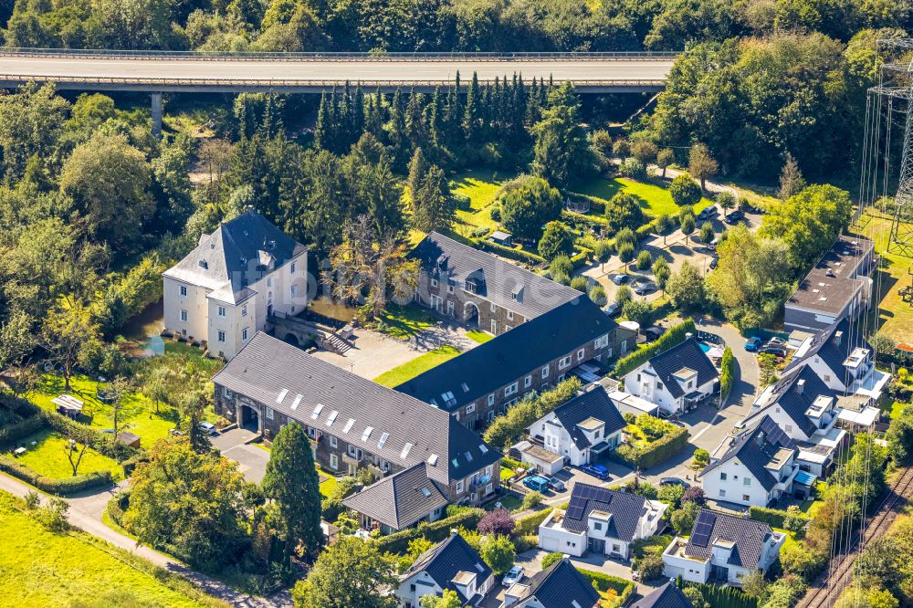 Luftaufnahme Gevelsberg - Gebäude und Parkanlagen eines Gutshauses in Gevelsberg im Bundesland Nordrhein-Westfalen