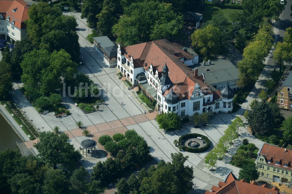 Bad Schmiedeberg aus der Vogelperspektive: Gebäude des Rehabilitationszentrums der Rehaklinik in Bad Schmiedeberg im Bundesland Sachsen-Anhalt