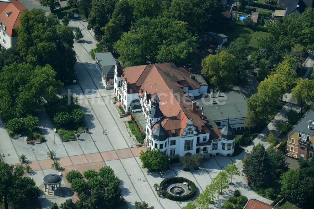 Luftbild Bad Schmiedeberg - Gebäude des Rehabilitationszentrums der Rehaklinik in Bad Schmiedeberg im Bundesland Sachsen-Anhalt