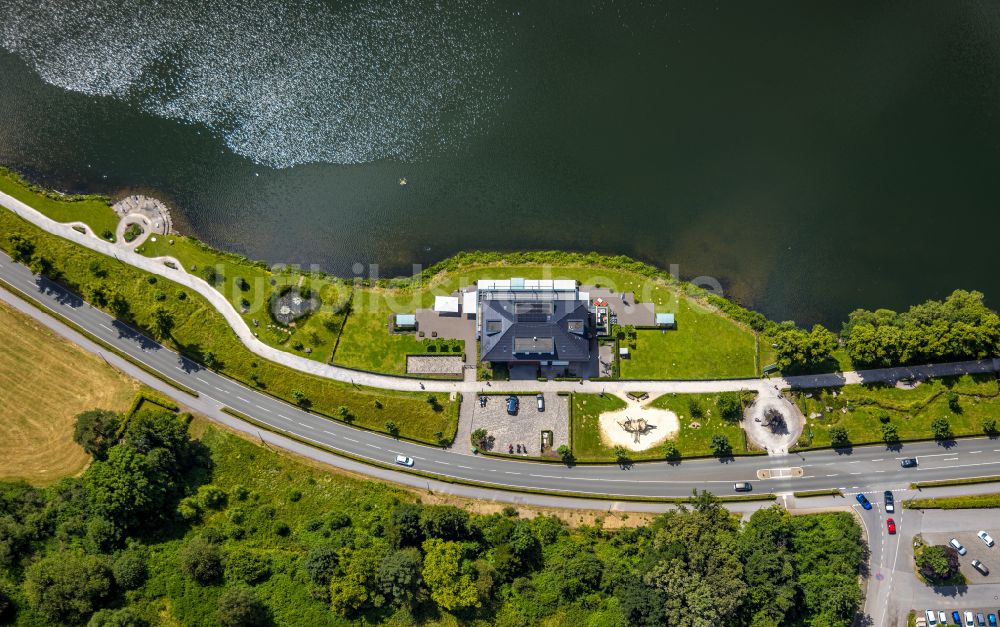 Amecke aus der Vogelperspektive: Gebäude des Restaurant Heimathafen Grote in Amecke im Bundesland Nordrhein-Westfalen, Deutschland