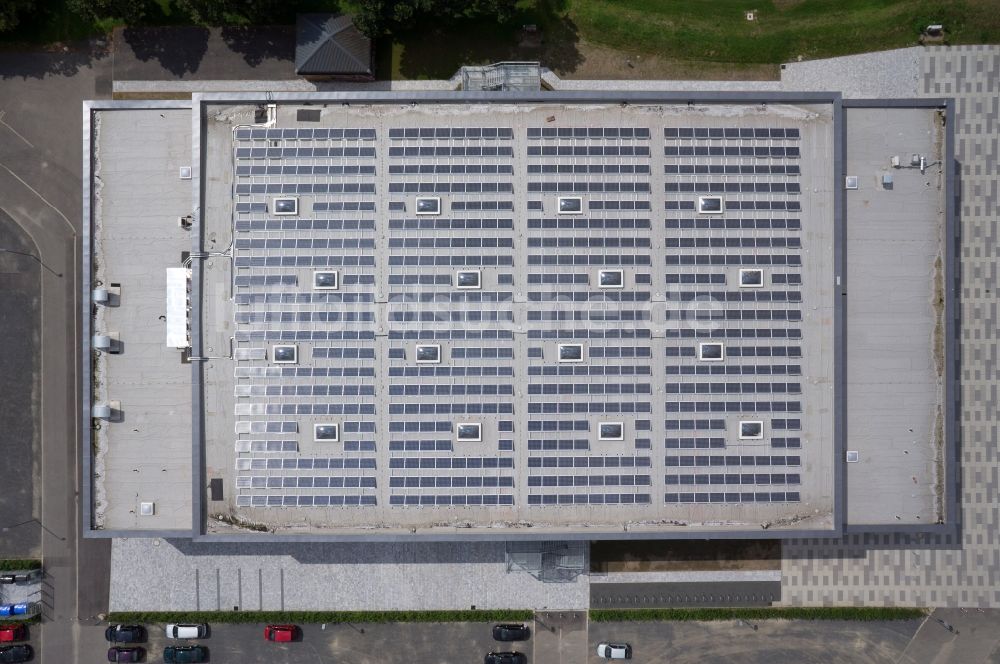 Luftbild Göttingen - Gebäude der Sparkassen-Arena am Schützenplatz in Göttingen im Bundesland Niedersachsen