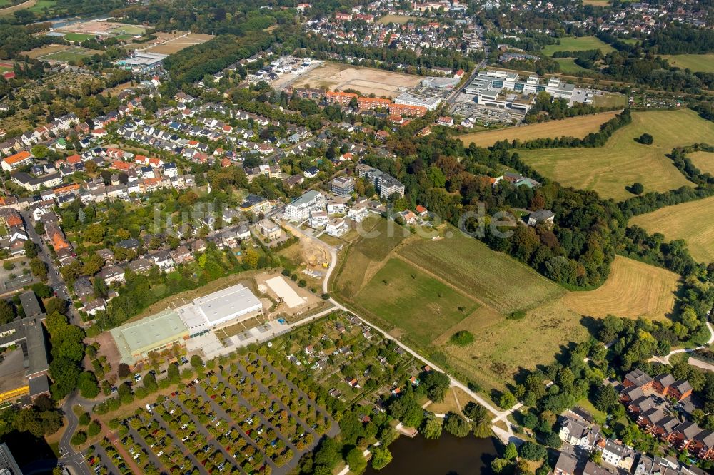 Luftbild Hamm - Gebäude der Sporthalle in Hamm im Bundesland Nordrhein-Westfalen