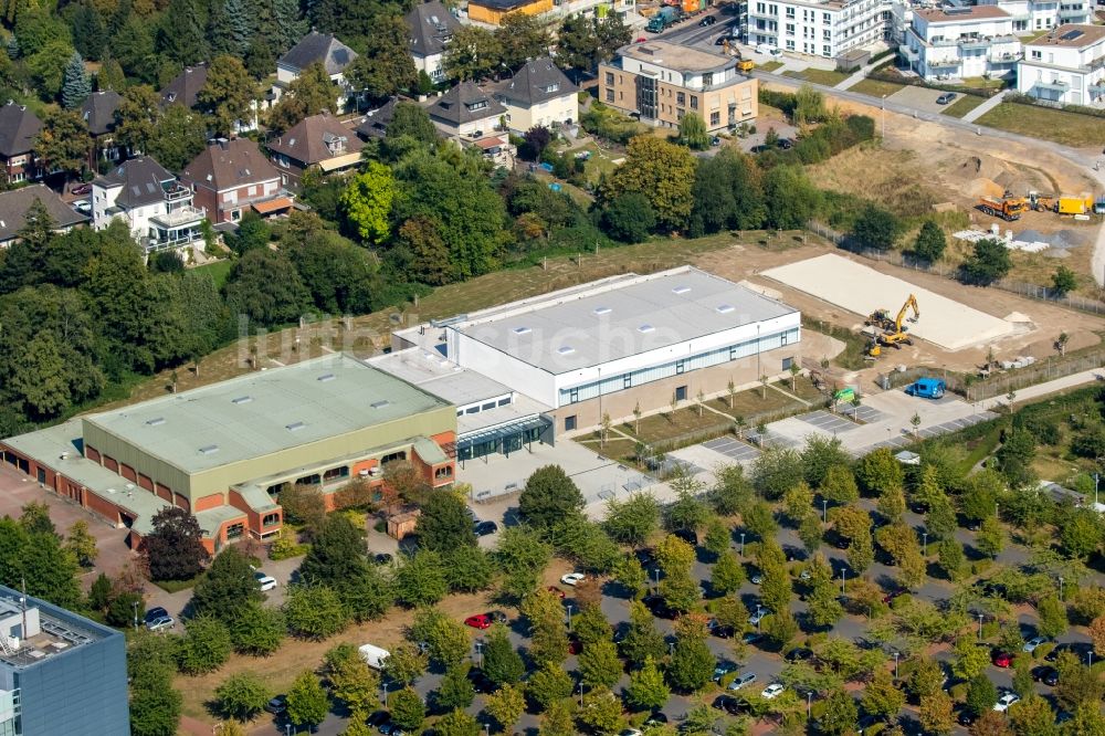 Hamm von oben - Gebäude der Sporthalle in Hamm im Bundesland Nordrhein-Westfalen