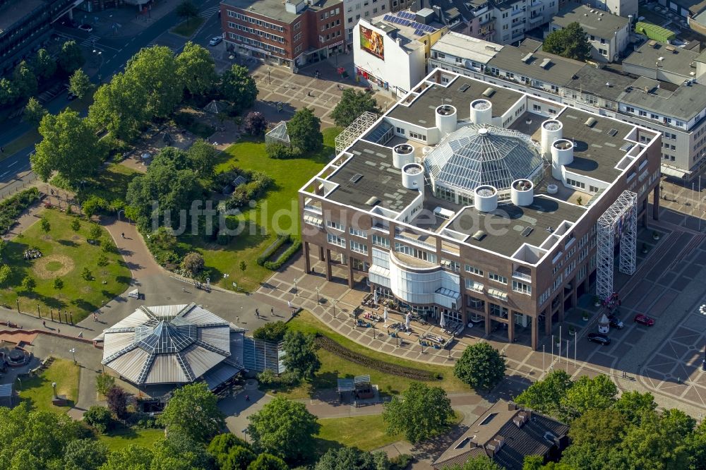 Luftbild Dortmund - Gebäude der Stadtverwaltung - Rathaus in Dortmund im Bundesland Nordrhein-Westfalen